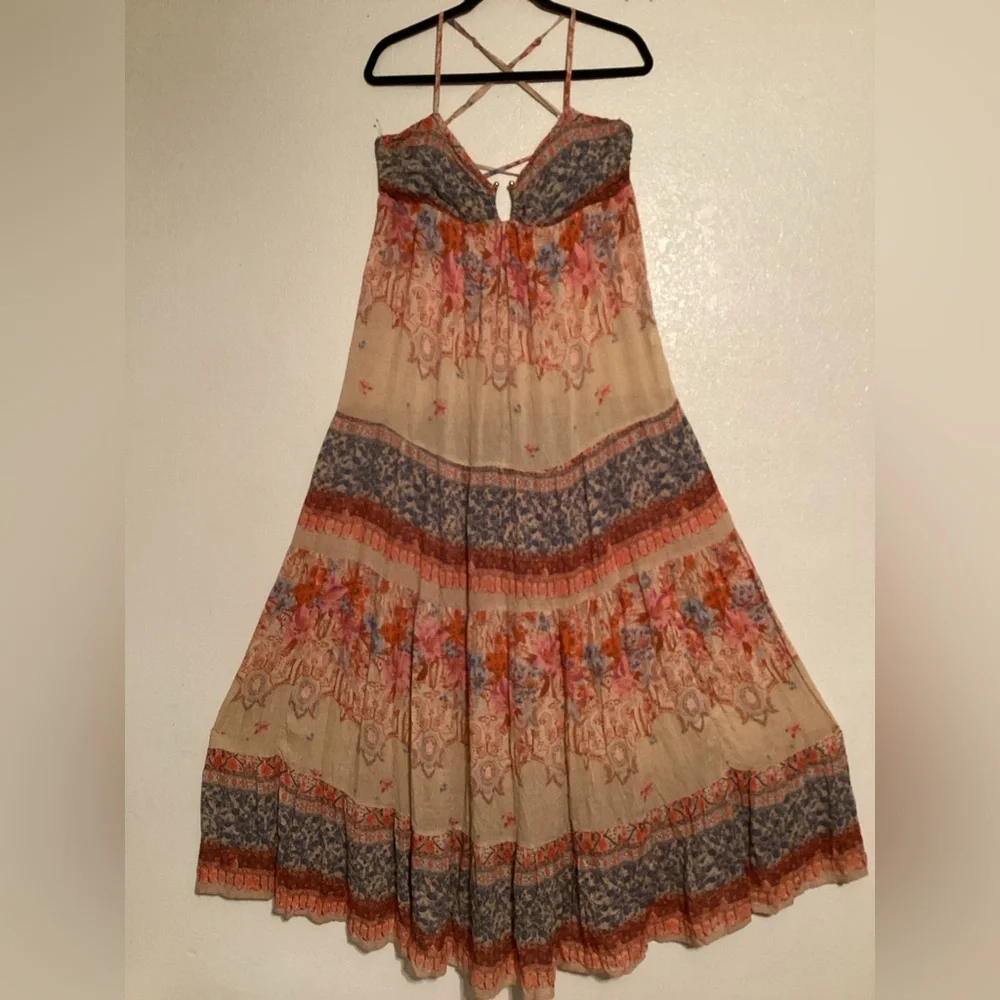 Free People Bohemian Spaghetti Strap Dress
